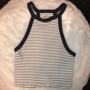 Striped Crop-Tank